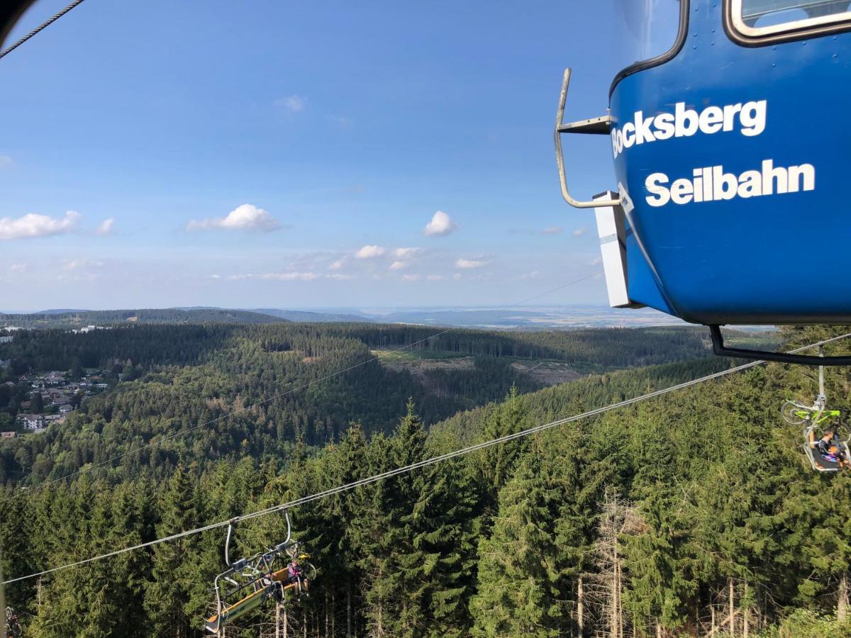 Bocksbergglueck In Hahnenklee, Endreinigung, Bezogene Betten, Handtuecher Inklusive ゴスラー エクステリア 写真